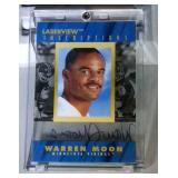 1996 Laserview Inscriptions-Warren Moon