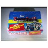 1989 Topps Yearbook stickers wax box