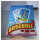 1989 Topps baseball wax box