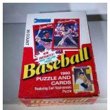 1990 Donruss baseball wax box