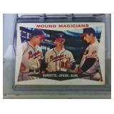 1960 Topps Milwaukee Brave Mound Magicians #230