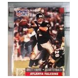 1991 ProSet Brett Favre rookie card #762