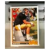 1991 Upper Deck Brett Favre rookie card #13