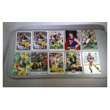 lot of 10 Brett Favre football cards