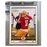 2005 Score Aaron Rodgers rookie card