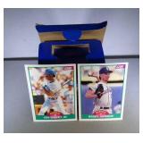 1989 Score Rookie & Traded partial set