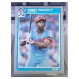 1985 Fleer Kirby Puckett rookie card #286