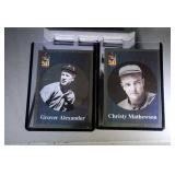 lot of 2 cards - Grover Alexander/Christy Matheson