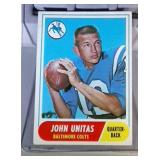1968 Topps John Unitas $100
