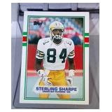1989 Topps Sterling Sharpe rookie card #379