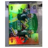 1996 Classic die cut Brett Favre promo card