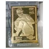 1993 ProMint Nolan Ryan gold card