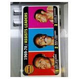 1970-71 Topps NM BK card #6 Assist Leaders
