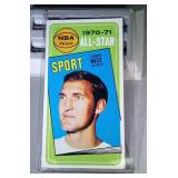 1970-71 Topps NM BK All Star card #107 Jerry West
