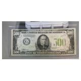 1934 $500 Federal Reserve Note - Chicago