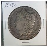 1879 O Morgan Silver Dollar