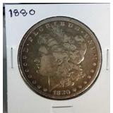 1880 Morgan Silver Dollar