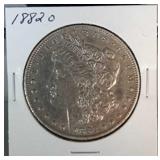 1882 O Morgan Silver Dollar