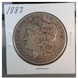 1883 Morgan Silver Dollar