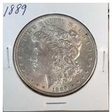 1889 Morgan Silver Dollar
