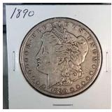1890 Morgan Silver Dollar