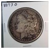 1897 O Morgan Silver Dollar