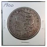 1900 Morgan Silver Dollar