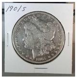 1901 S Morgan Silver Dollar