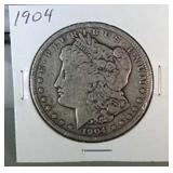 1904 Morgan Silver Dollar
