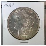 1921 Morgan Silver Dollar