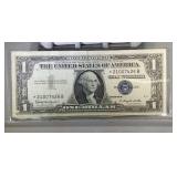 1957 B *Star* $1 silver certificate