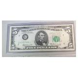 1969 A $5 * STAR * FRN - Chicago