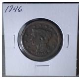 1846 large cent