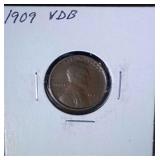 1909 VDB Lincoln Penny
