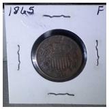 1865 2 cent piece