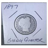 1897 Barber Quarter