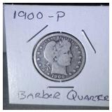 1900 Barber Quarter