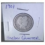 1901 Barber Quarter
