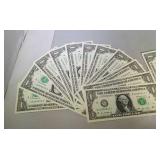 lot of 19 CU consecutive 2013 $1 *Star* notes- NY