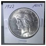 1922 Peace Dollar - MS63