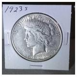 1923 S Peace Dollar