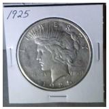 1925 Peace Dollar
