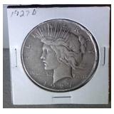 1927 D Peace Dollar