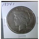 1934 S Peace Dollar