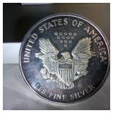 1 pound .999 fine silver