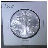 2010 1 oz. .999 fine silver-American Silver Eagle