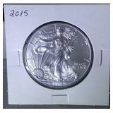 2015 1 oz. .999 fine silver-American Silver Eagle