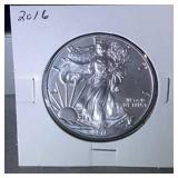 2016 1 oz. .999 fine silver-American Silver Eagle