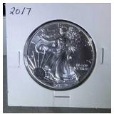 2017 1 oz. .999 fine silver-American Silver Eagle