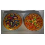 lot of 2 wooden wall hangings